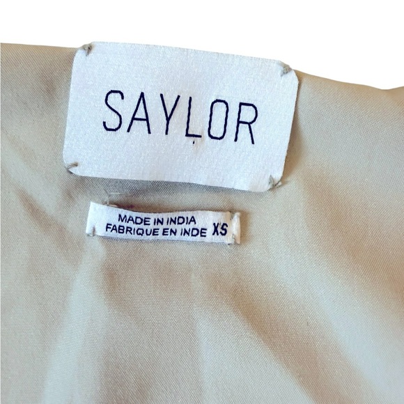 Saylor Madonna Metallic Silver Mini Dress XS new with tags from Revolve - Picture 5 of 5